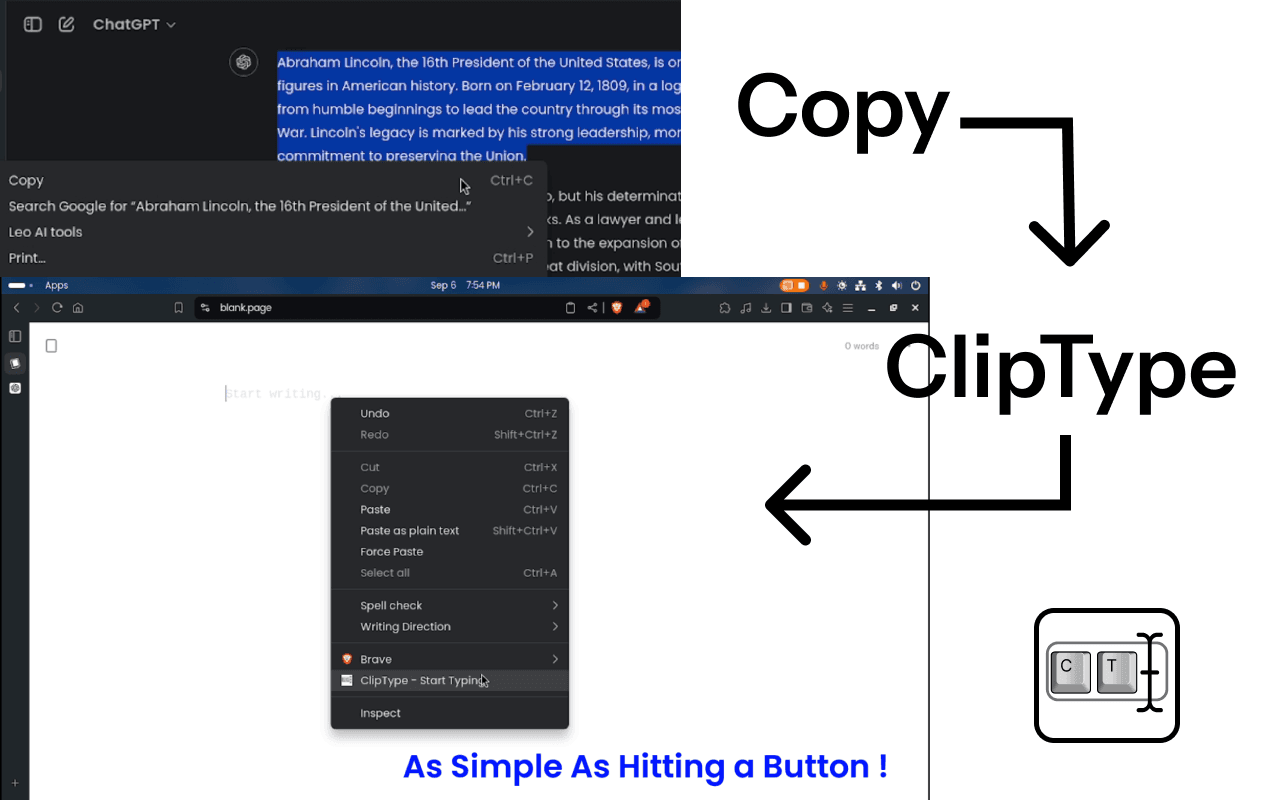ClipType Pre